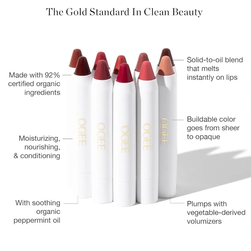 Ogee NOLANA Tinted Sculpted Lip Oil - Lip Stain NEW UNUSED BOXED
